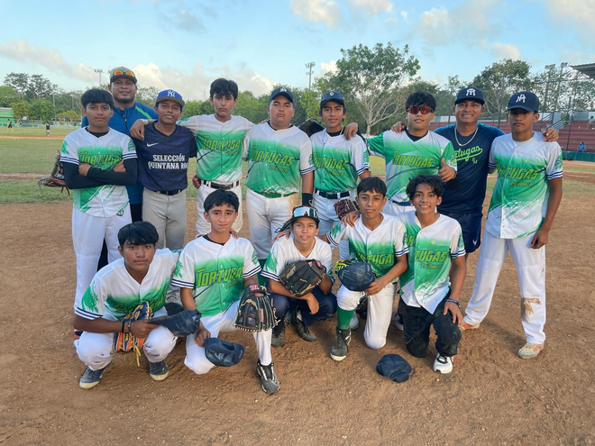 Tortugas, el equipo infantil que impulsa a Puerto Morelos en la Liga Riviera Maya